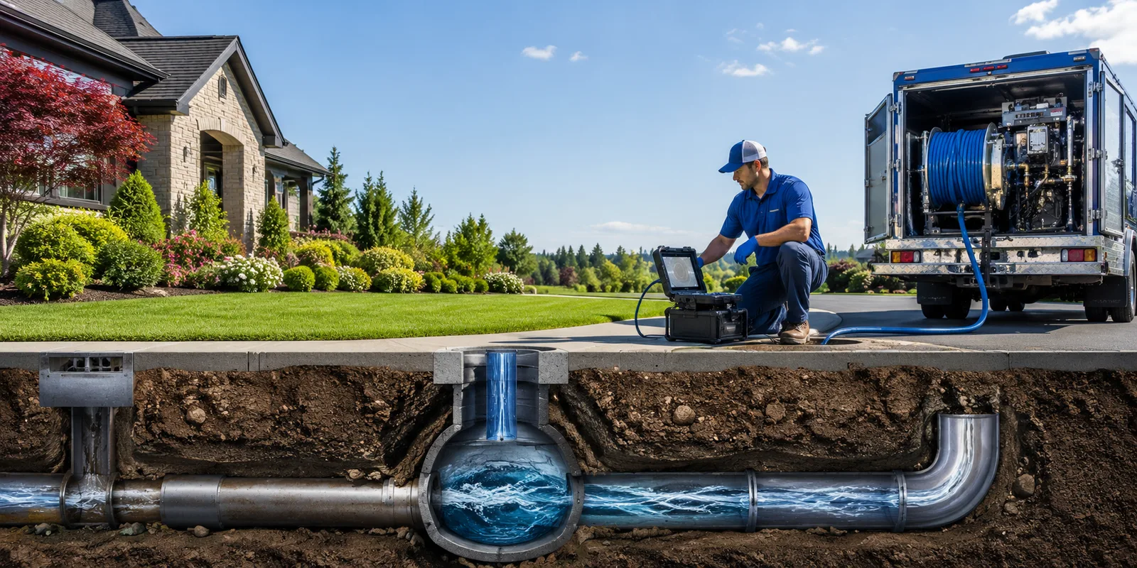 Drainage restoration information for Hampton, TN